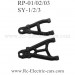 RUIPENG RP-01-02-03 Racing Car Parts, A Left Top and under Arm, SYAHELI SY-1-23 1/16 RC Drift car