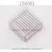 WLTOYS 104001 1/10 RC Car Parts 1898 Heat Sink