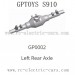 GPTOYS S910 Adventure RC Truck Parts-GP0002 Left Rear Axle