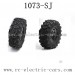 REMO HOBBY 1073-SJ 1/10 Rock Crawler Truck Parts-Wheels