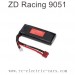 ZD Racing 9051 RAPTORS BX-16 RC Buggy Parts-7.4V 1500mAh Lipo Battery