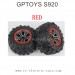 GPTOYS S920 Parts-Wheels Complete 25-ZJ02, 1/10 4WD Monster Truck