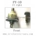 FEIYUE FY-10 Parts-Differential Mechanism Components