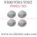 PXToys 9300 9302 9301 Truck Anti-slip nuts