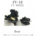 FEIYUE FY-10 Brave Parts, Rear Gear-Box Assembly FY-HBX02, FY10 RC Racing Car