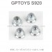 GPTOYS JUDGE S920 Original Parts-Lock nut 25-WJ02, 1/10 RC Car
