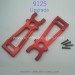 XINLEHONG Toys 9125 RC Car Upgrades Parts Rear Lower Swing Arm set 25-SJ09 Red