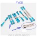 FEIYUE FY08 Upgrade Parts, Connect Rod sets, Servo Rod, Aluminum Alloy
