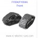 FAYEE FY004A US Army Military Truck Parts-Front Wheels, FY004 1/16 2.4G 6WD
