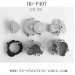 Heng Guan HG-P407 RC Car Parts-Differential Shell CD-28
