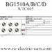 Subotech BG1510A BG1510B BG1510C BG1510D Car bearing set