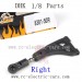 DHK HOBBY 8381 RC Truck Parts-Right Upper Arms 8381-50R