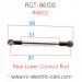 RGT 86100 Rock Crawler RC Truck Parts-Rear Lower Connect Rod R86012, 1/10 4WD EX86100