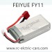 FEIYUE FY-11 Car Parts, Battery 7.4V 1500mAh, FY11 1/12 Scale 4WD Short Course