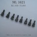 REMO HOBBY 1621 Parts-Hex Socket Tapping Shoulder Screws F5280, 1/16 RC Truck