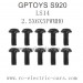 GPTOYS JUDGE S920 Original Parts-Round Headed Screw 15-LS14, 1/10 RC Car