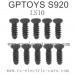 GPTOYS JUDGE S920 Original Parts-Countersunk Head Screw 15-LS10, 1/10 RC Car