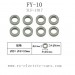 FEIYUE FY-10 Parts-Bearing XLF-1017
