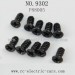 PXToys 9302 Speed Pioneer RC Parts, Flat Head Screws P88005