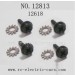 HBX 12813 CAR Survivor MT Parts-Wheel Lock Screws+Lock Pads 12618