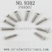 PXToys 9302 Speed Pioneer RC Parts, 2.3X10 Round Head Screw P88007