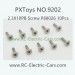 PXToys NO.9202 PIRANHA Parts, 2.3X10PB Round Head Screw P88026, 1/12 4WD Desert Buggy