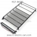 RGT 86100 Rock Crawler Parts-Metal luggage rack with headlights P860016, 1/10 4WD EX86100