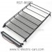 RGT 86100 Rock Crawler Parts-Metal luggage rack with headlights P860016, 1/10 4WD EX86100