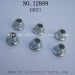 HBX 12889 Thruster Parts-M4 Flange Lock Nut 6pcs H003