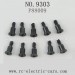 PXToys 9303 RC Car Parts, Step Screw P88009, 1/18 Desert Buggy Monster