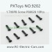 PXToys NO.9202 PIRANHA Parts, 1.7X8PB Round Head Screw P88028, 1/12 4WD Desert Buggy