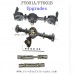 FAYEE FY001A FY001B Military Truck Upgrades, Front and Rear Axle+Universal drive shaft, FY001 Force Truck