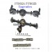 FAYEE FY002A FY002B RC Truck Upgrades Parts, Front and Rear Axle+Universal Drive Shaft 2 set