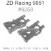 ZD Racing 9051 RAPTORS BX-16 RC Buggy Parts-Rear Lower Arms 6258
