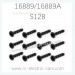 HAIBOXING HBX 16889 16889A RC Car Parts Countersunk Self Tapping KBHO2.3X6mm S128