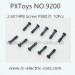 PXToys NO.9200 PIRANHA Car Parts, 2.6X14PB Screw P88031 10Pcs, 4WD RC Short Course