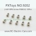 PXToys NO.9202 PIRANHA Parts, 2.6X10PB Round Head Screw P88032, 1/12 4WD Desert Buggy
