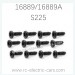 HAIBOXING HBX 16889 16889A RC Car Parts Pan Head Self Tapping Screws S225