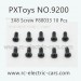 PXToys NO.9200 PIRANHA Car Parts, 3X8 Screw P88033 10 Pcs, 4WD RC Short Course