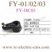 FeiYue FY-01 FY-02 FY-03 Cars Parts, Buffer assembly HC01, FY03 Desert falcon monster Truck