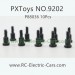 PXToys NO.9202 PIRANHA Parts, 3X10 Screws P88036, 1/12 4WD Desert Buggy