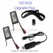 XINLEHONG 9125 Parts-2PCS 7.4V Battery+USB Charger+Double Electric Link Plug+Battery Bandage