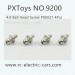PXToys NO.9200 PIRANHA Car Parts, 4.8 Ball Head Screw P88037 4Pcs, 4WD RC Short Course