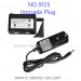 XINLEHONG 9125 RC Truck Parts-Dual Battery Charger-EU plug