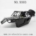 PXToys 9303 RC Car Parts, Car Shell PX9300-25B Black, 1/18 Desert Buggy Monster