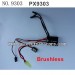 PXToys 9303 car parts Brushless ESC