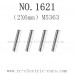 REMO HOBBY 1621 ROCKET Parts-Axle pins 2X6mm M5363, 1/16 RC Truck