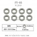 FEIYUE FY03 Parts Ball Bearing W12046