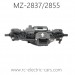 MZ 2837 1/10 RC Car Parts-Front Axle set, MZ 2855 RC Truck Parts