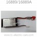 HAIBOXING 16889A Brushless RC Car Upgrade Parts 7.4 1500mAH 30C Battery M16151 T-Plug